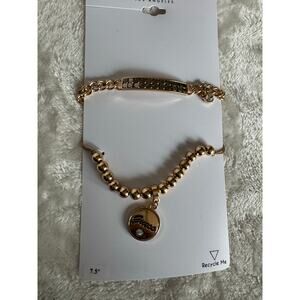 Guess Bracelet  Set 2 pcs Gold Tone